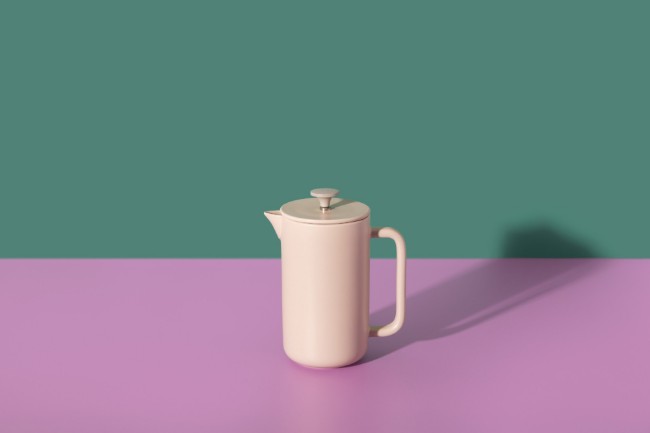 Кафетиер за френска преса, керамичен, 1 л, "Arezzo", Latte – La Cafetière