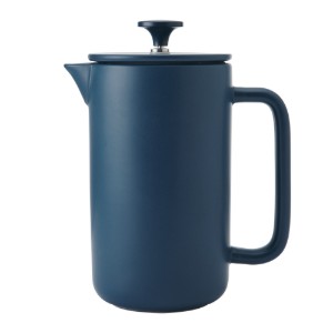 Френска преса Cafetière, керамика, 1 л, "Арецо", тъмносиня – La Cafetière