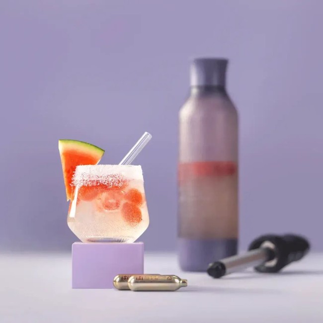 Twist'n Sparkle Virtuoso бутилка за газиране, 950 ml, Lilac - iSi
