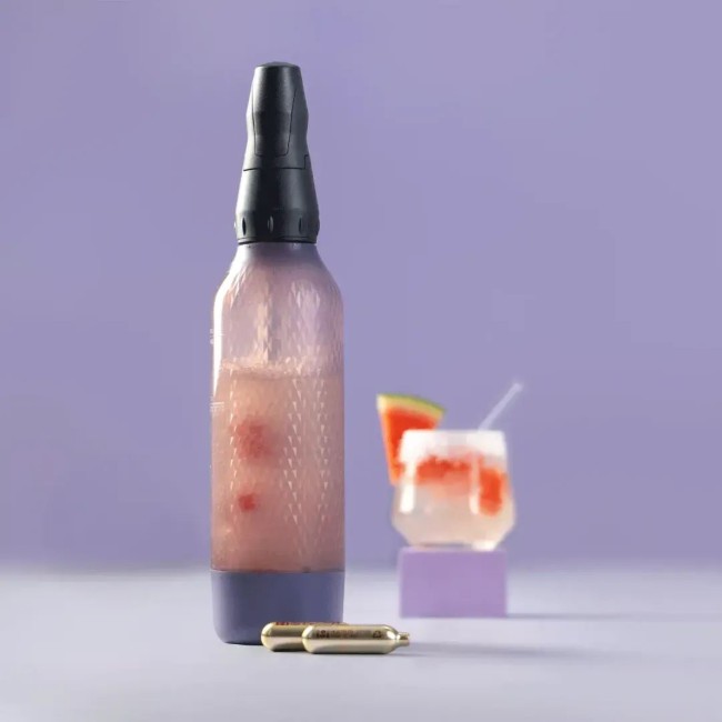 Twist'n Sparkle Virtuoso бутилка за газиране, 950 ml, Lilac - iSi