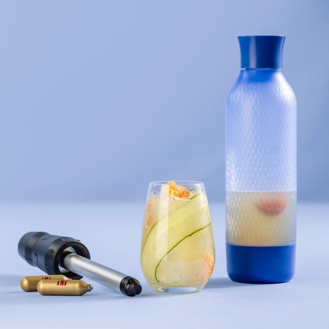 Twist'n Sparkle Virtuoso бутилка за газиране, 950 ml, Wave - iSi