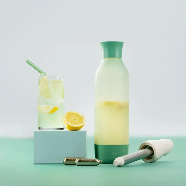 Twist'n Sparkle Virtuoso бутилка за газиране, 950 ml, Sage - iSi