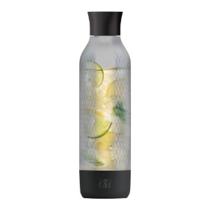 Twist'n Sparkle Virtuoso бутилка за газиране, 950 ml, Onyx - iSi