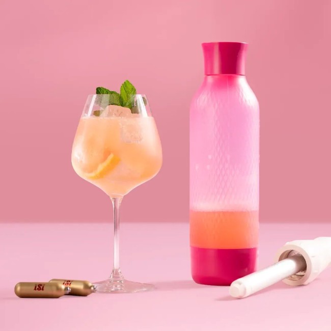 Twist'n Sparkle Virtuoso бутилка за газиране, 950 ml, Candy - iSi
