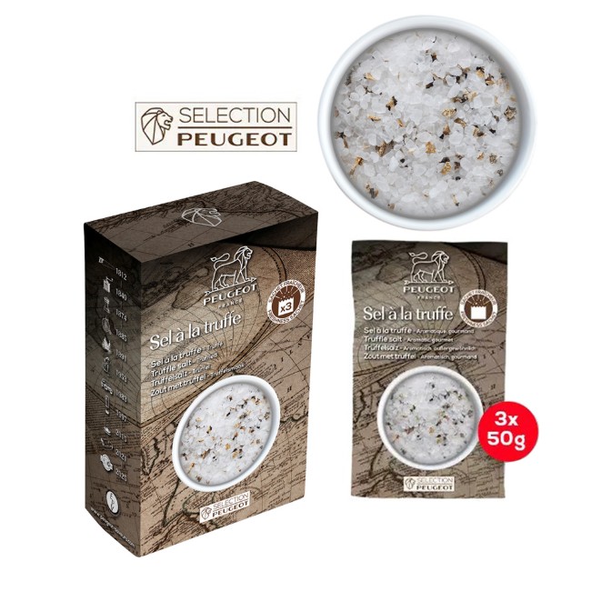 Комплект от 3 пакетчета сол и трюфел, 3x50g - Peugeot