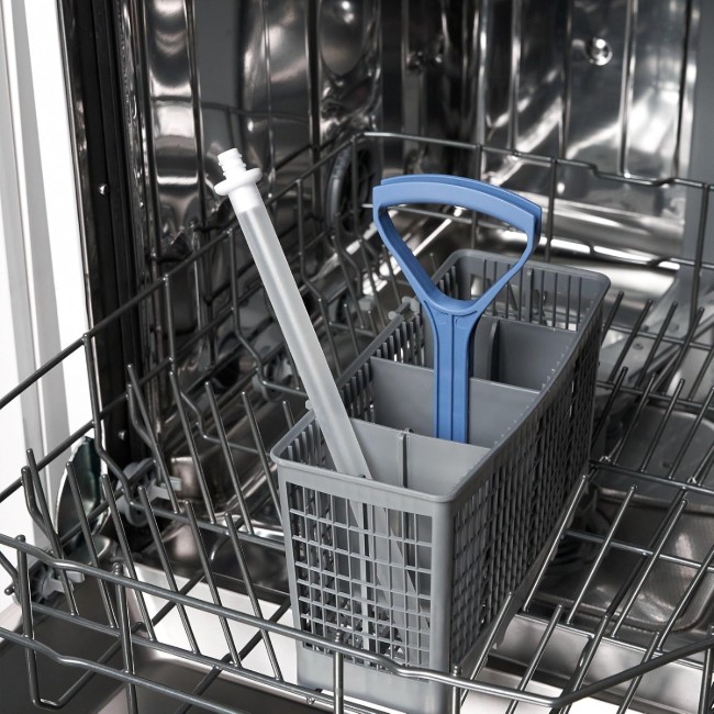 Сламка за многократна употреба, recyclon™, размер L, прозрачна - Ion8