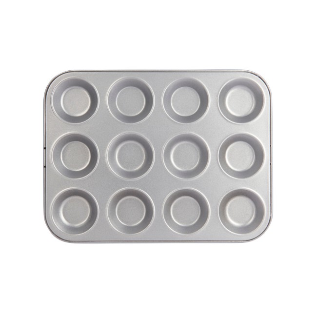 Форма за мъфини, 12 вдлъбнатини, стомана, 31,5 x 24 см - Kitchen Craft