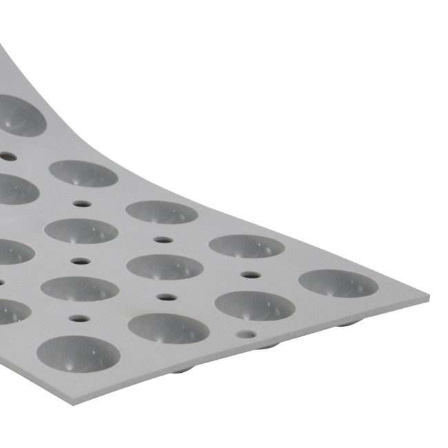 Силиконова форма за 24 бисквитки, 30 х 20 см - марка "de Buyer".