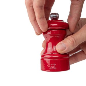Мелничка за сол, 10 см, "Bistrorama Z", Passion Red - Peugeot
