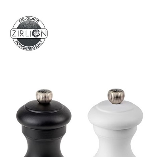 Комплект от 2 мелнички за сол и черен пипер, 10 см, "Bistro Z", White&Black - Peugeot