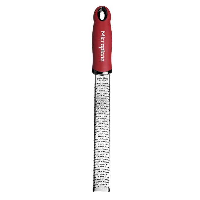 Класическо ренде, хирургическа неръждаема стомана, 32,5 см, Pomegranate Red - Microplane