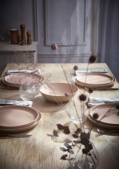 Керамична чиния, 28 см, "Epicure", Powder Pink - Emile Henry