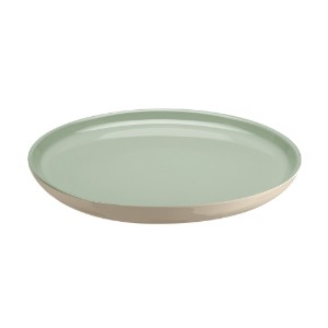 Керамична чиния, 28 см, "Epicure", Cool Mint - Emile Henry