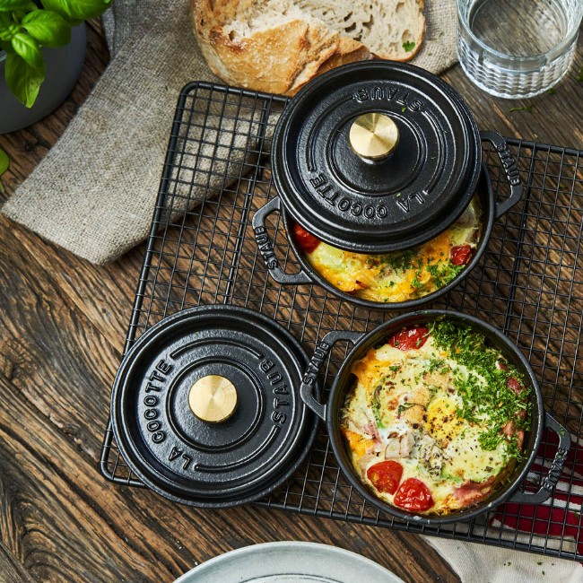 Тенджера Mini-Cocotte, чугун, 10 см/0,25 л, Black - Staub
