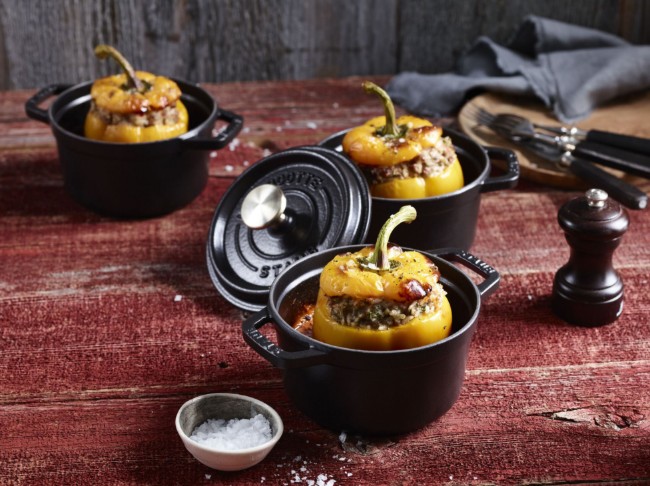 Тенджера Cocotte, чугунена, 12 см/0,4 л, Black - Staub