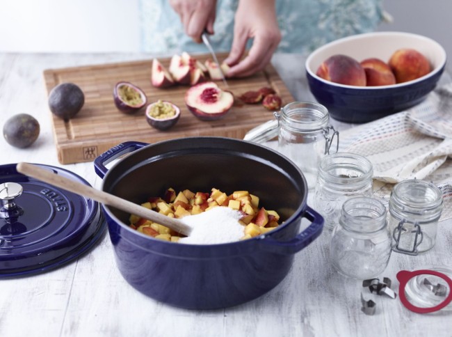 Тенджера Cocotte, чугун, 22 см/2,6 л, Dark Blue - Staub