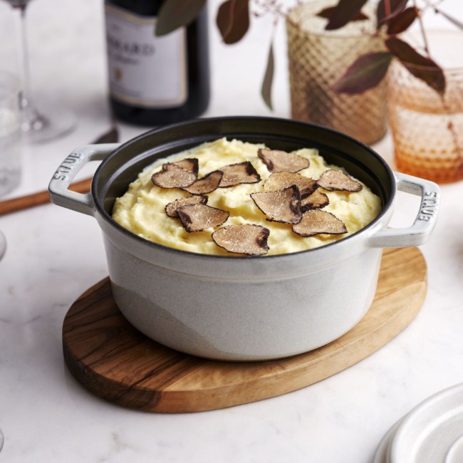 Чугунена тенджера Cocotte, 24 см/3,8 л, White Truffle - Staub