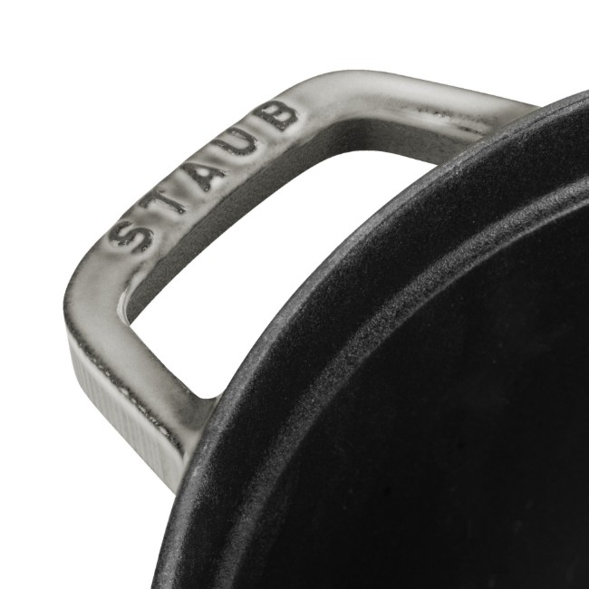 Чугунена тенджера Cocotte, 24 см/3,8 л, Graphite Grey - Staub