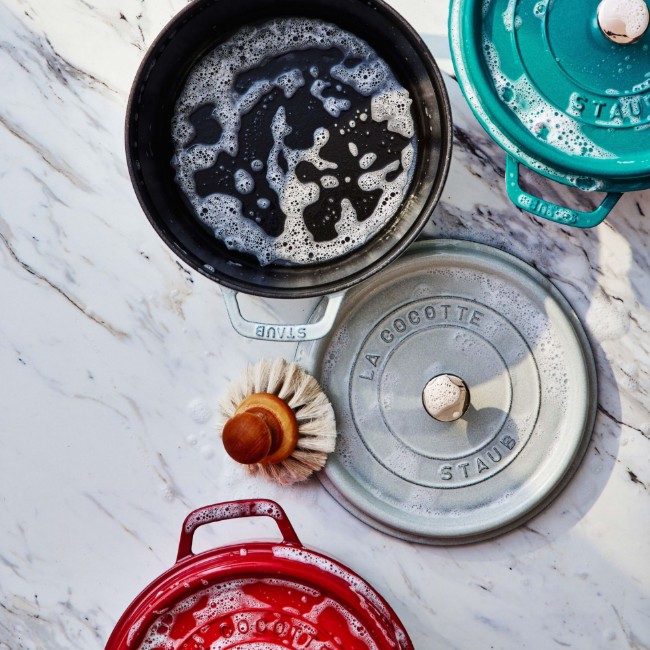 Чугунена тенджера Cocotte, 24 см/3,8 л, Graphite Grey - Staub