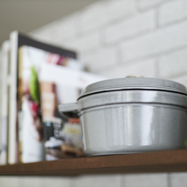 Чугунена тенджера Cocotte, 24 см/3,8 л, Graphite Grey - Staub
