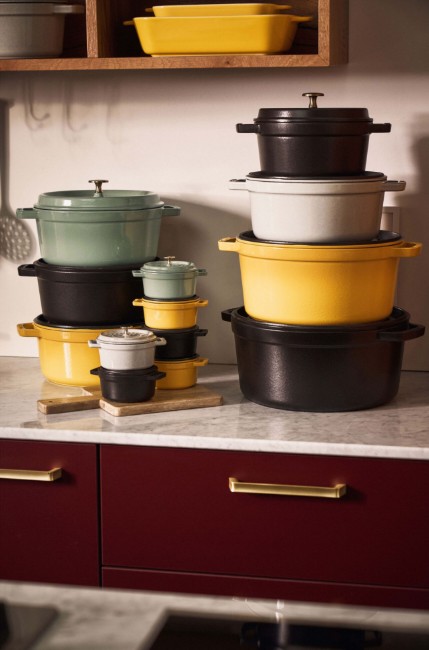 Cocotte тенджера, чугун, 28 см/6,7 л, Black - Staub