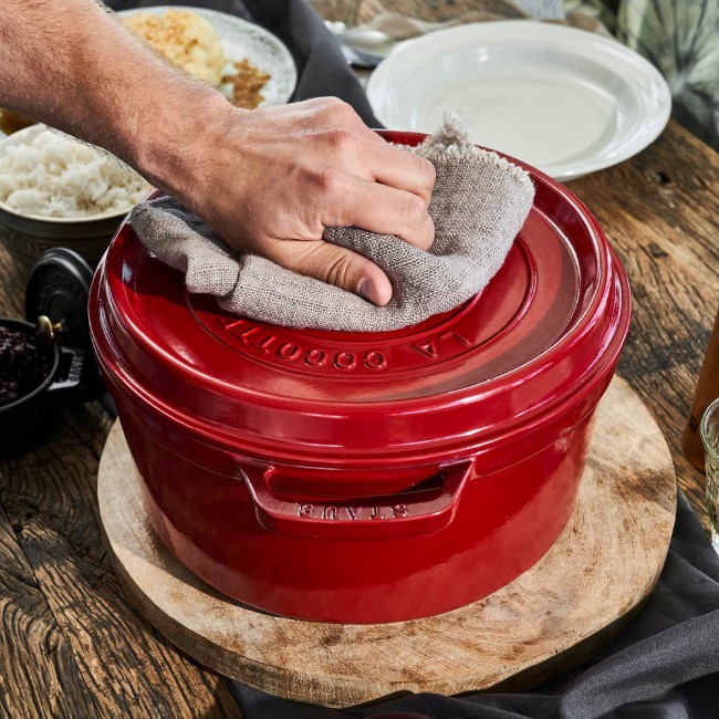 Тенджера за готвене, чугун, 28 см/6.7л, Cherry - Staub