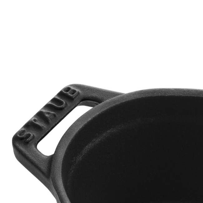 Овален мини-Cocotte, чугун, 11см/0.25л, Black - Staub