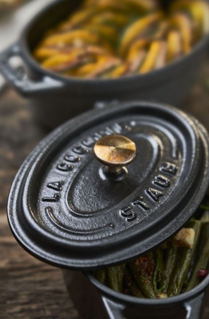 Овална тенджера Cocotte, чугун, 15 см/0,6 л, Black - Staub