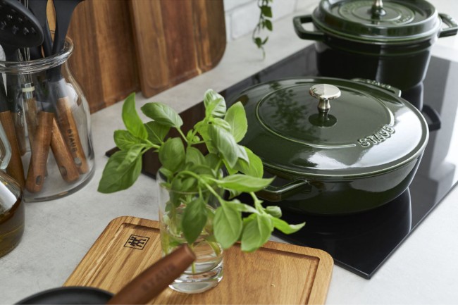 Chistera готвене ястие, чугун, 28 см, Basil - Staub