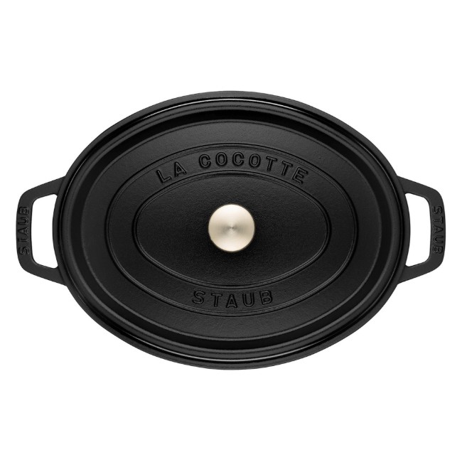 Овална тенджера Cocotte, чугун, 29 см/4,2 л, Black - Staub