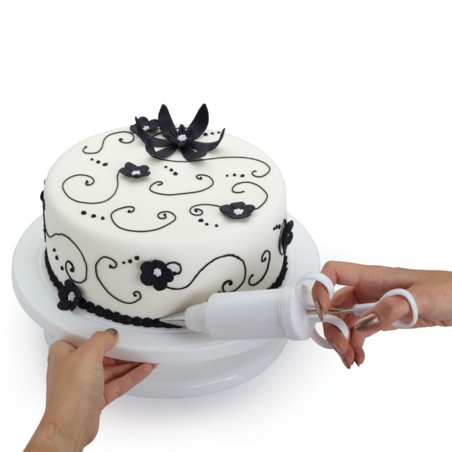 Въртяща се поставка за торта, 28 см, пластмаса – Kitchen Craft