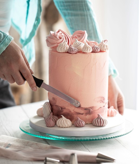Въртящ се поднос, 30 см, изработен от стъкло - Kitchen Craft