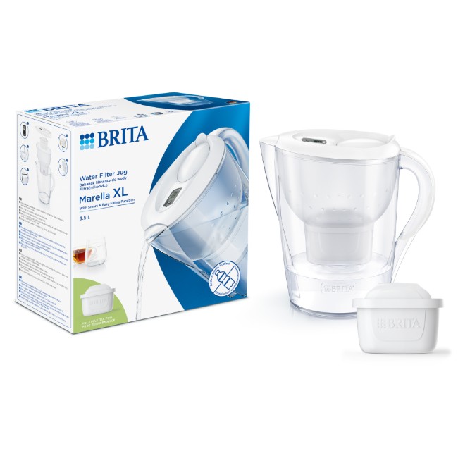 Филтърна кана, BRITA Marella XL 3.5 L Maxtra PRO (white)