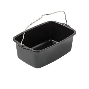 Правоъгълен съд за фритюрник с горещ въздух, стомана, 20 x 13 см - PYREX
