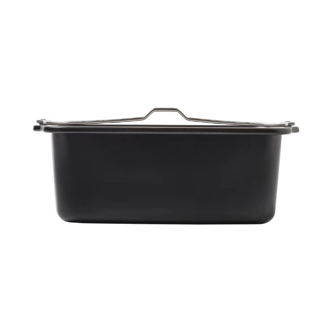 Правоъгълен съд за фритюрник с горещ въздух, стомана, 20 x 13 см - PYREX