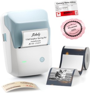 Преносим термопринтер за етикети, модел B1 PRO, Light Blue - NIIMBOT