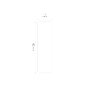 Ролка с етикети N1, 14x50 мм, 125 бр./ролка, бели - NIIMBOT