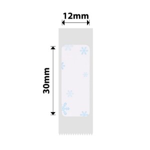 Ролка с етикети, 12x30 мм, 210 бр./ролка, Blue Snow - NIIMBOT