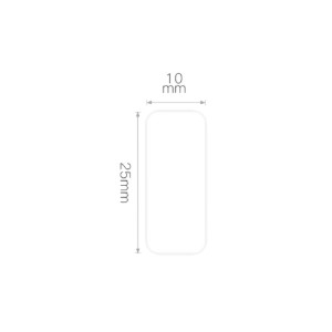 Ролка с етикети N1, 10x25 мм, 220 бр./ролка, бели - NIIMBOT