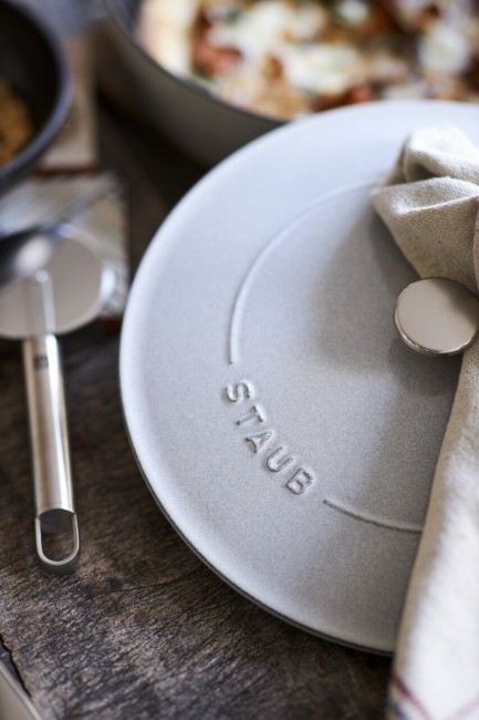 Гювеч Chistera, чугунен, 28 см, White Truffle - Staub
