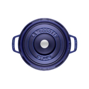 Тенджера Cocotte, чугун, 22 см/2,6 л, Dark Blue - Staub