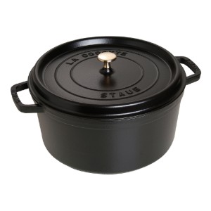 Тенджера Cocotte, чугун, 30 см/8,35 л, Black - Staub