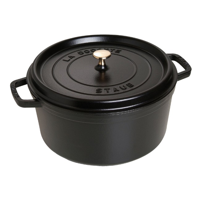 Тенджера Cocotte, чугун, 30 см/8,35 л, Black - Staub