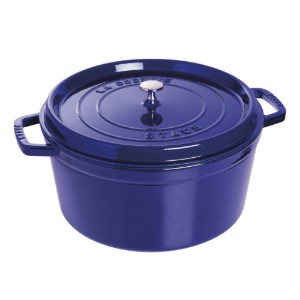 Тенджера Cocotte, чугун, 30 см/8,35 л, Dark Blue - Staub