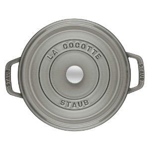 Тенджера Cocotte, чугун, 34 см/12,6 л, Graphite Grey - Staub