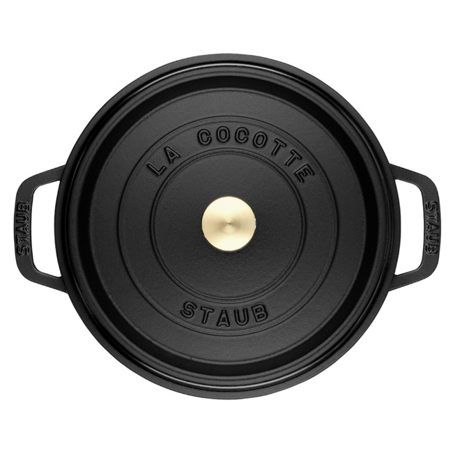 Тенджера Cocotte, чугун, 34 см/12,6 л, Black - Staub