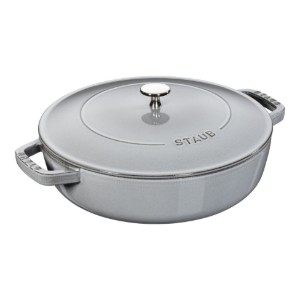 Съд за готвене Chistera, чугун, 28 см, Graphite Grey - Staub