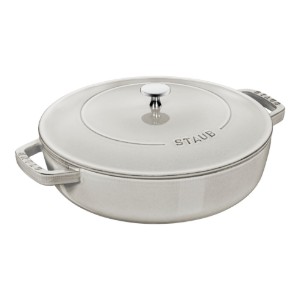Гювеч Chistera, чугунен, 28 см, White Truffle - Staub