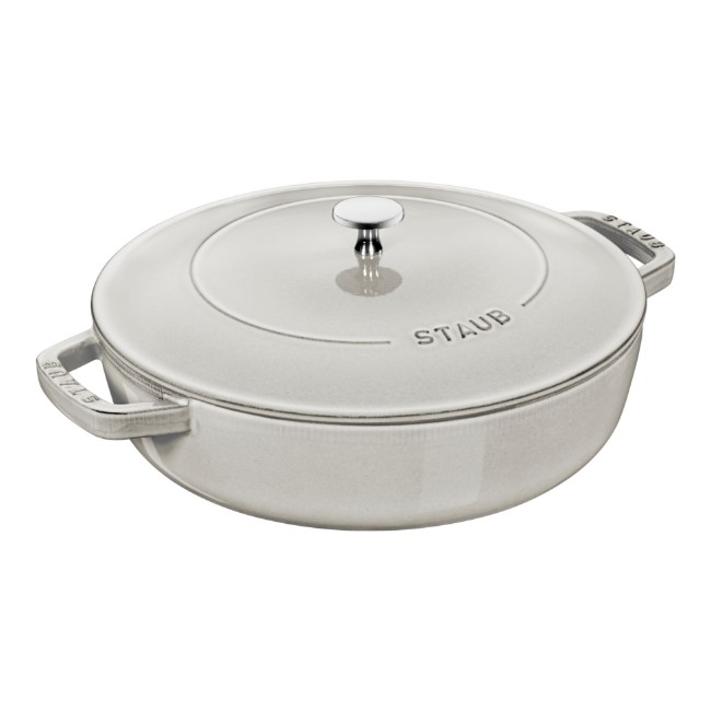 Гювеч Chistera, чугунен, 28 см, White Truffle - Staub