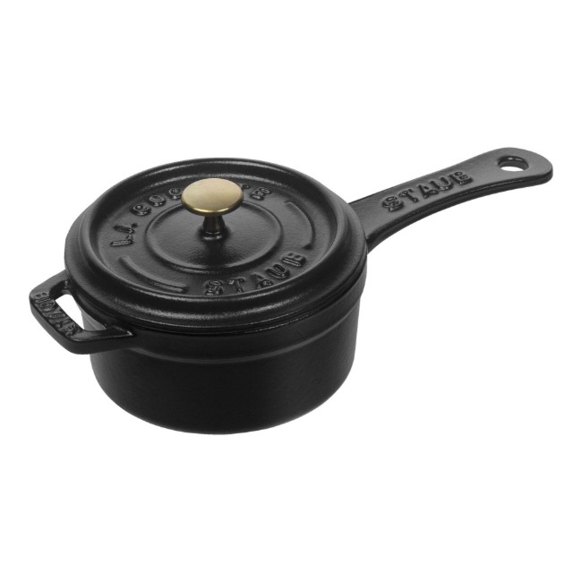Мини-тенджера, чугун, 10 см/0.25л, Black - Staub
